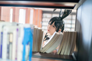 [COS Welfare] Anime blogger love teacher_PhD - Bunny girl senior