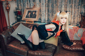 [Foto de Net Red COSER] La bloguera de anime A Bao también es una chica coneja. ¿Qué tipo de maldad puede tener un gatito?