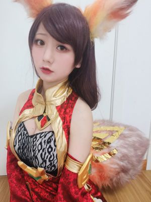 [Zdjęcie Cosplay] Bloger anime Xianyin sic - King of Glory Daji próbuje makijażu
