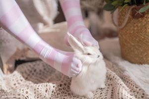 [Net Red COS] Pippi é tão fofo - Pink Bunny