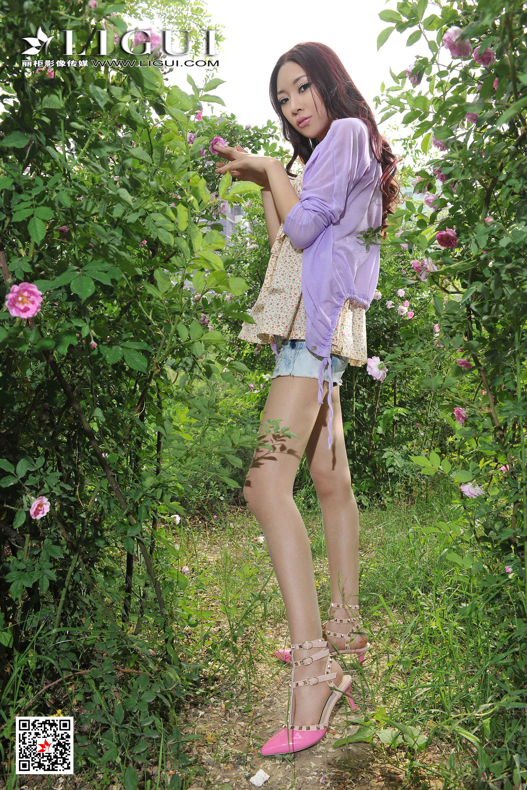 [丽柜Ligui] Model Wenxin "Putsy Hot Pants Girl" Page 39 No.447852