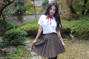 Manuela Maruna "Japanese School Girl Uniform Series" [Model Academy MFStar] Vol.163