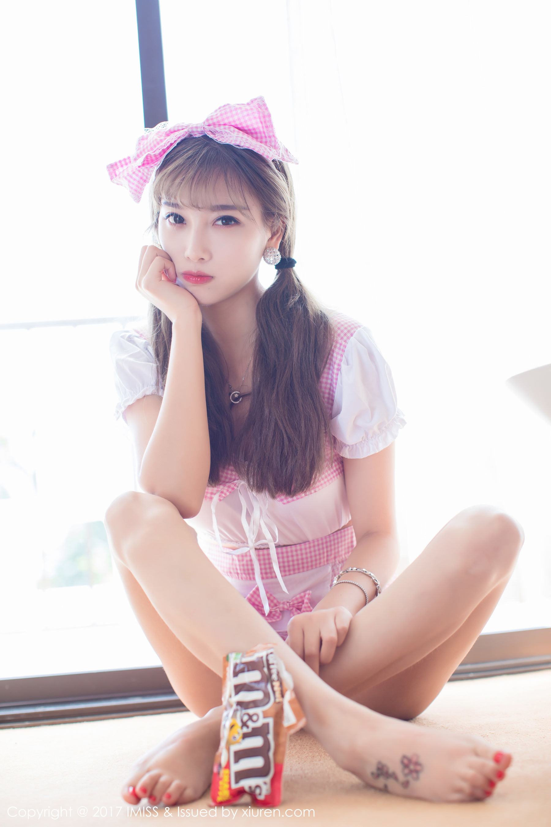 Yang Chenchen sugar "Pink Bunny Girl and Sweet Beauty Servant" [爱蜜社IMISS] VOL.176 Page 34 No.7794ba