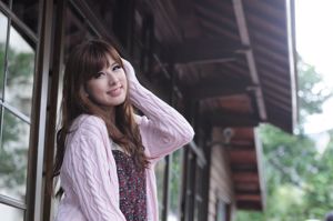 A modelo de beleza taiwanesa Xiaomi Kate su foto fresca