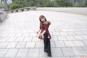[Belleza de celebridades netas de Taiwán] Ann tres conjuntos de ropa afuera