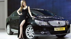 한국 자동차 모델 황미희 "오토 쇼 사진 시리즈"컬렉션 에디션