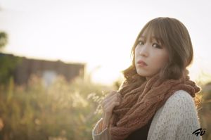 Li Eun-hye, una chica coreana inocente, "Sunset" es hermosa