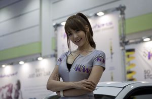 Người mẫu ô tô Li Enhui "Bộ sưu tập hình ảnh về Triển lãm Ô tô" Bộ hình ảnh HD