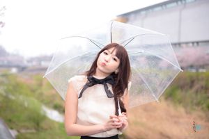 Li Renhui "작은 신선한 우산 시리즈"사진 세트